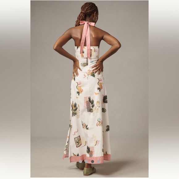 Anthropologie NWT Sancia Hallie Halter Dress size XXS. - Picture 4 of 8